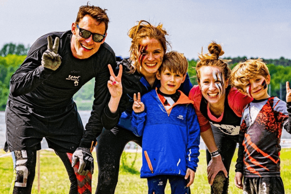 Bieg z przeszkodami dla dzieci